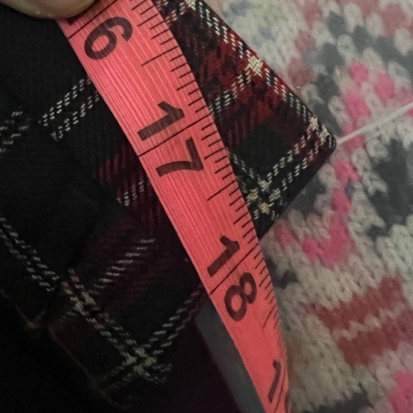 Vintage L.L Bean Wool Plaid High Waisted Trouser Pants 18 - Picture 5 of 6